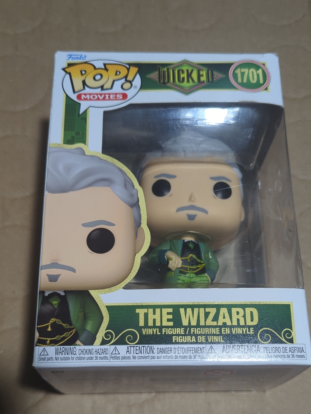 Funko Pop! Movies: Wicked - The Wizard vinyl figure #1701